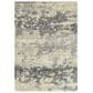 Kas Oriental Rugs Merino Silhouette 3"9" x 5"11" Ivory and Grey Area Rug, , large