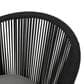 Hearth and Haven Candlewood Outdoor Club Chair with Gray Cushion in Black (Set of 2), , large