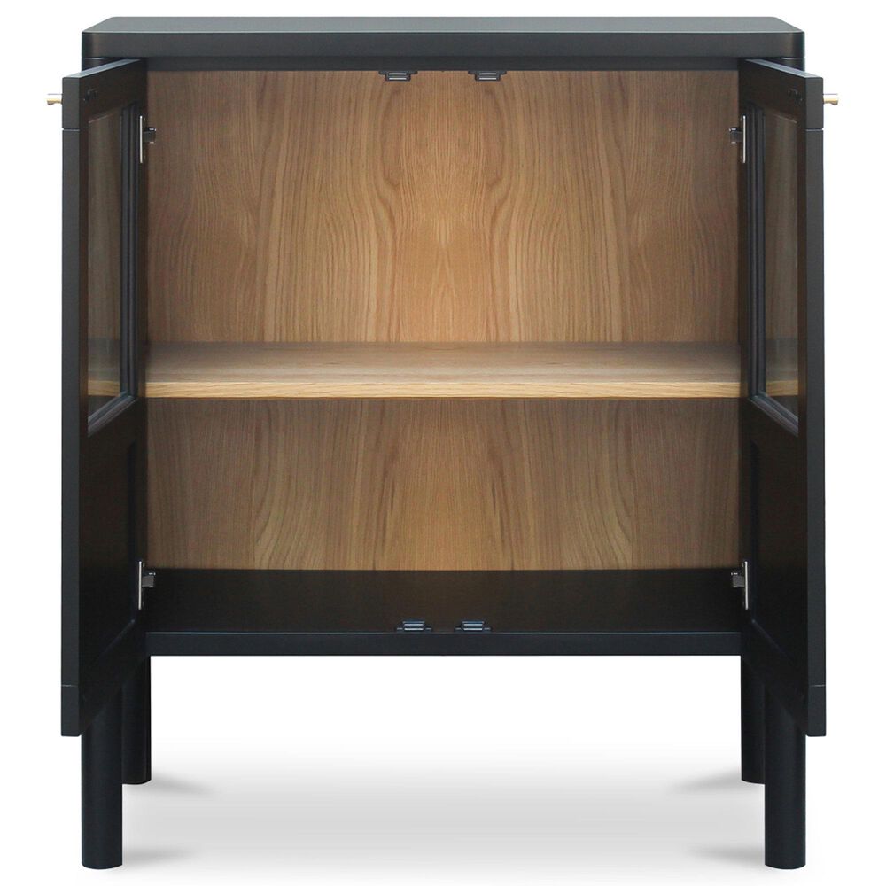 Moe's Home Collection Hannah 2-Door Cabinet in Black, , large