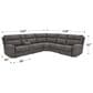 Ashley Next-Gen DuraPella 6-Piece Power Reclining Sectional in Slate, , large