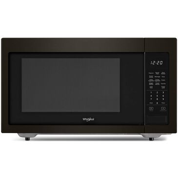 Whirlpool 1.6 Cu. Ft. Countertop Microwave with 1,200 Watt Cooking Power in Black Stainless Steel, , large