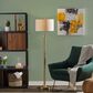 Adesso Barton Floor Lamp in Antique Brass, , large