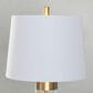 LumiSource Glacier Glass Table Lamp in Clear and Brushed Nickel (Set of 2), , large