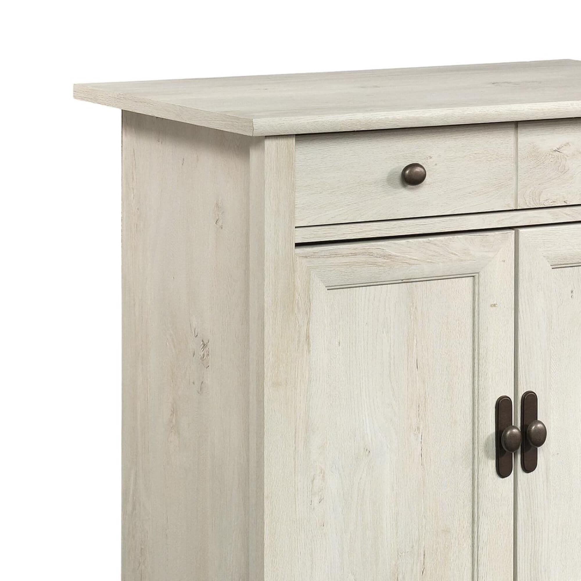 Lemire 2 outlet door accent cabinet