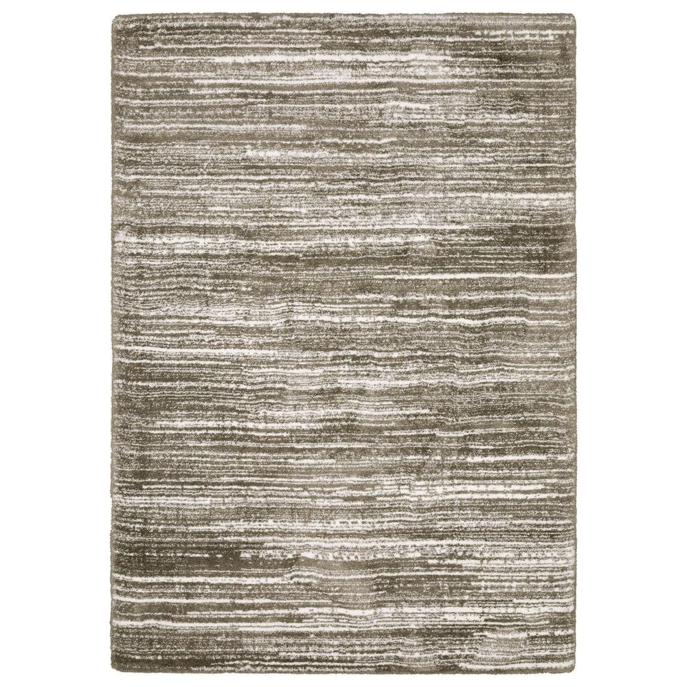Oriental Weavers Galileo GAL05 Brown and Ivory 2" x 3" Area Rug, , large