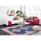 Surya Harput HAP-1037 5"3" x 7"3" Blue and Gray Area Rug, , large