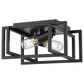 Golden Lighting Tribeca Flush Mount in Matte Black, , large