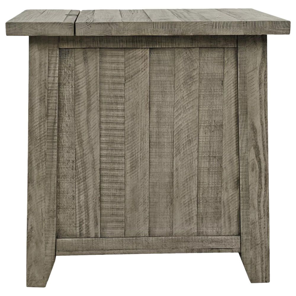 Waltham Telluride Chairside Table in Driftwood, , large