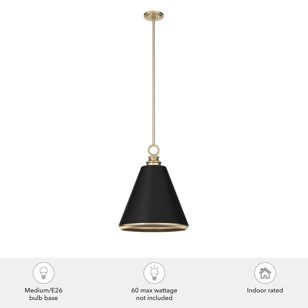 Hunter Klein 16&quot; 3-Light Pendant in Alturas Gold, , large