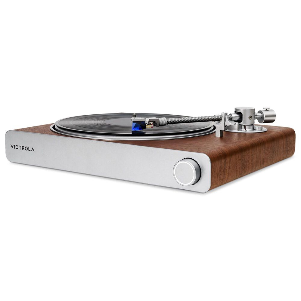 Victrola Stream Sapphire Wi-Fi and Bluetooth Turntable in Walnut, , large