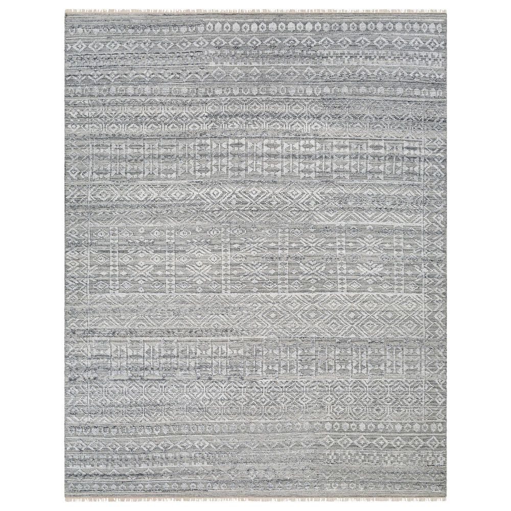 Surya Pompei Charcoal, Black, White, Light Slate, Beige and Teal 10&#39; x 14&#39; Area Rug, , large