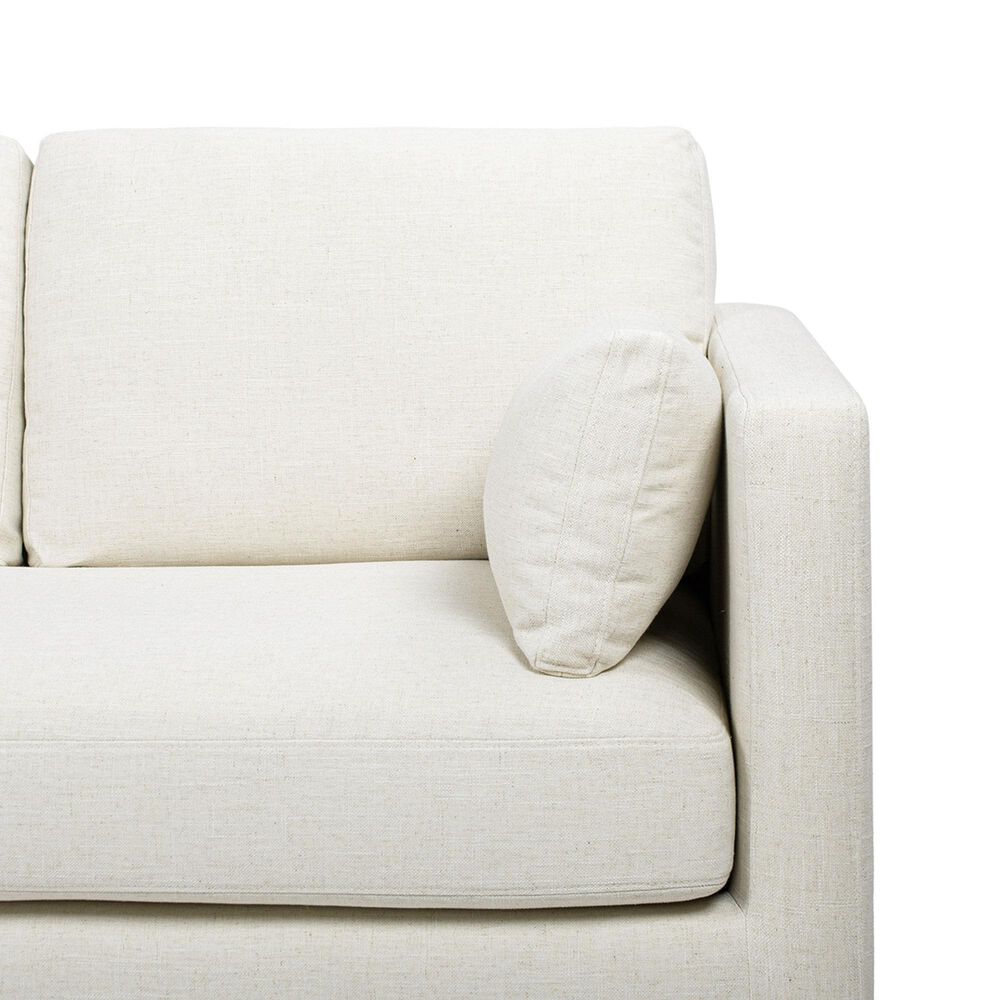 Jennifer Taylor Home Knox Stationary Sofa in Flax White, , large