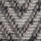 Rizzy Home 20" x 20" Chevron Down Pillow in Gray, , large