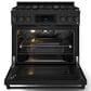 Thor Kitchen Gordon Ramsay 6 Cu. Ft. Professional Natural Gas Range in Black, , large