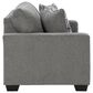 Ashley Deltona Stationary Sofa and Loveseat Set in Graphite, , large
