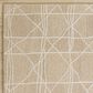 RIZZY Quinn Striped Brown and Taupe 5" x 7"6" Area Rug, , large