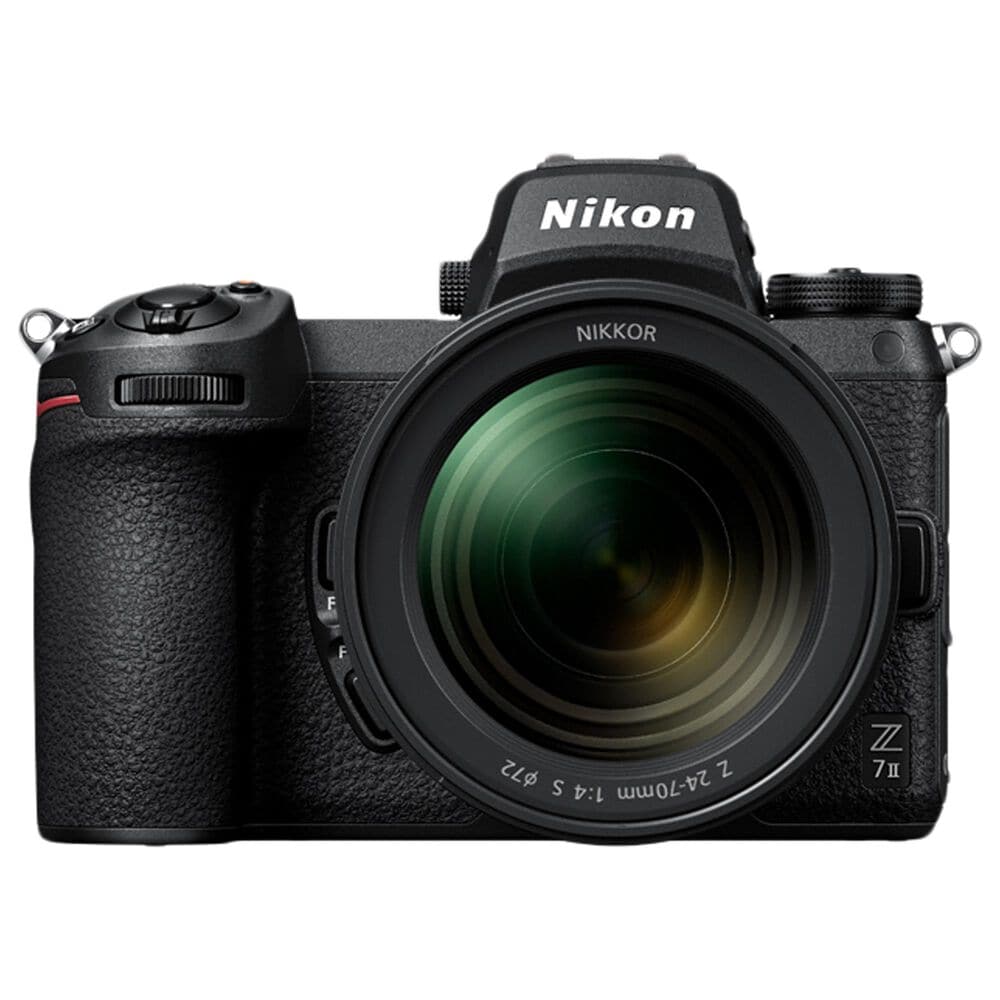Nikon Z 7II Mirrorless Digital Camera with 24-70mm f/4 S Lens in Black, , large