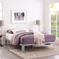 Modway Corinne Queen Platform Bed Frame in Gray, , large