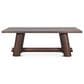 Home Trends & Design Timbers Barrel and Buddy 7-Piece Rectangular Dining Set in Dark Vinegar and Matte Brown, , large