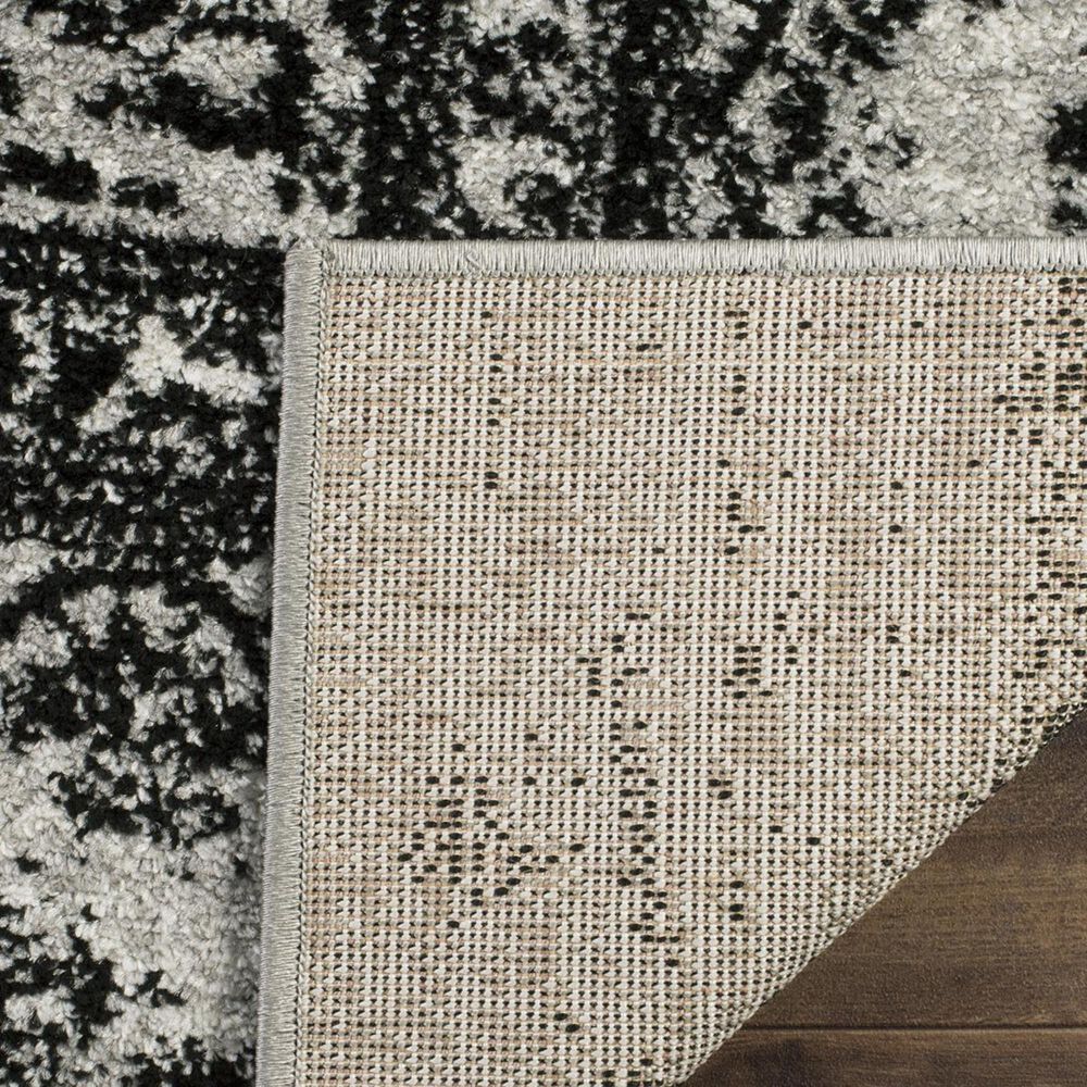 Safavieh Adirondack ADR101A-10SQ 10&#39; x 10&#39;  Silver/Black Square Rug, , large