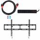 Sanus Tilting Wall Mount for 32" - 90" TVs with Red Series HDMI Cable and 7-Outlet 900J Surge Protector Power Strip in Black, , large