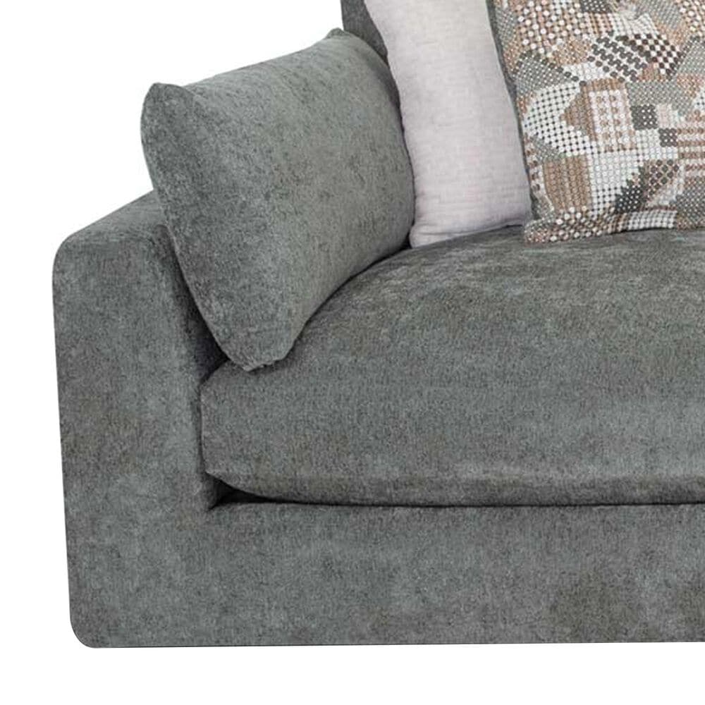 Moore Furniture Seurat 5-Piece Stationary Symmetrical Sectional in Linwood Green Bay, , large