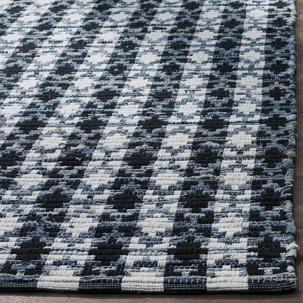 Safavieh Montauk Southwestern 4&#39; x 6&#39; Ivory, Blue and Black Area Rug, , large