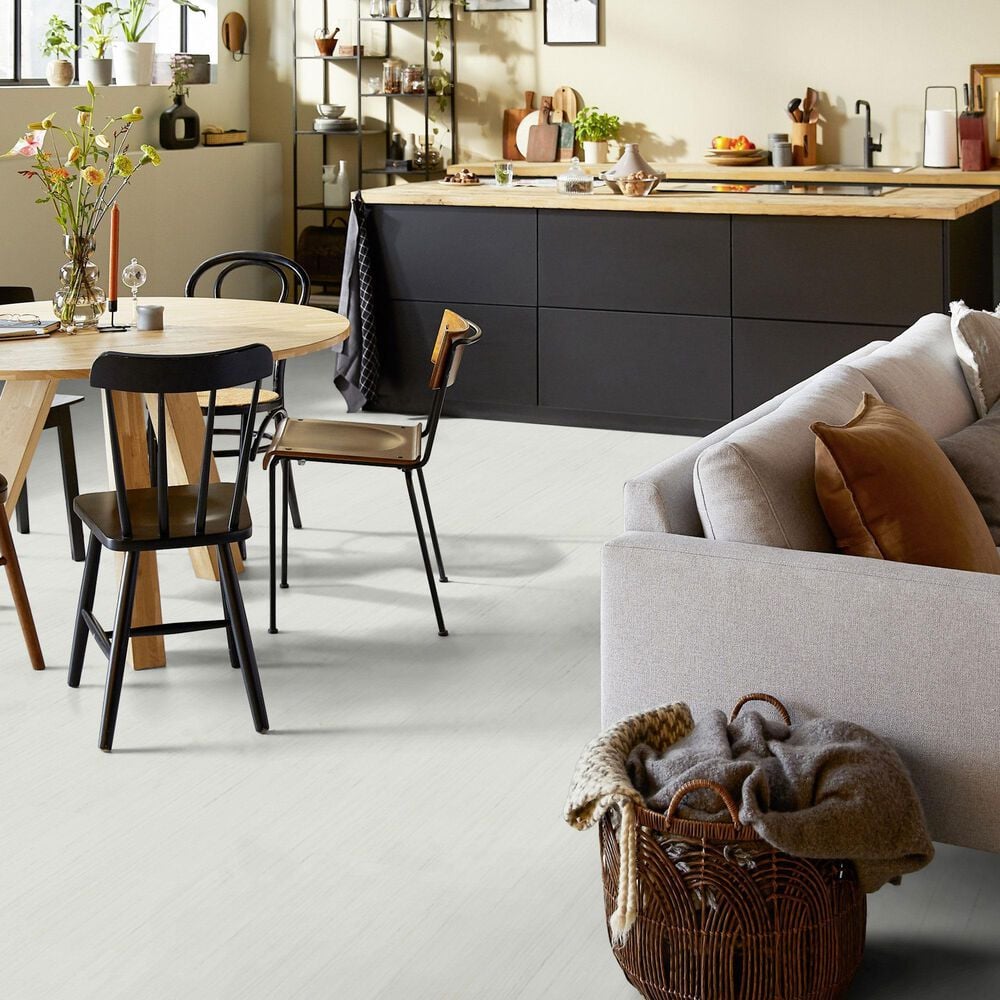 Forbo Marmoleum Cinch Loc Seal 12&quot; x 36&quot; Laminate Tile in Sandy Chalk, , large