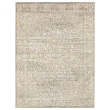 Karastan Zephyr Cella 92120-70044 5"3" x 7"10" Alabaster Area Rug, , large
