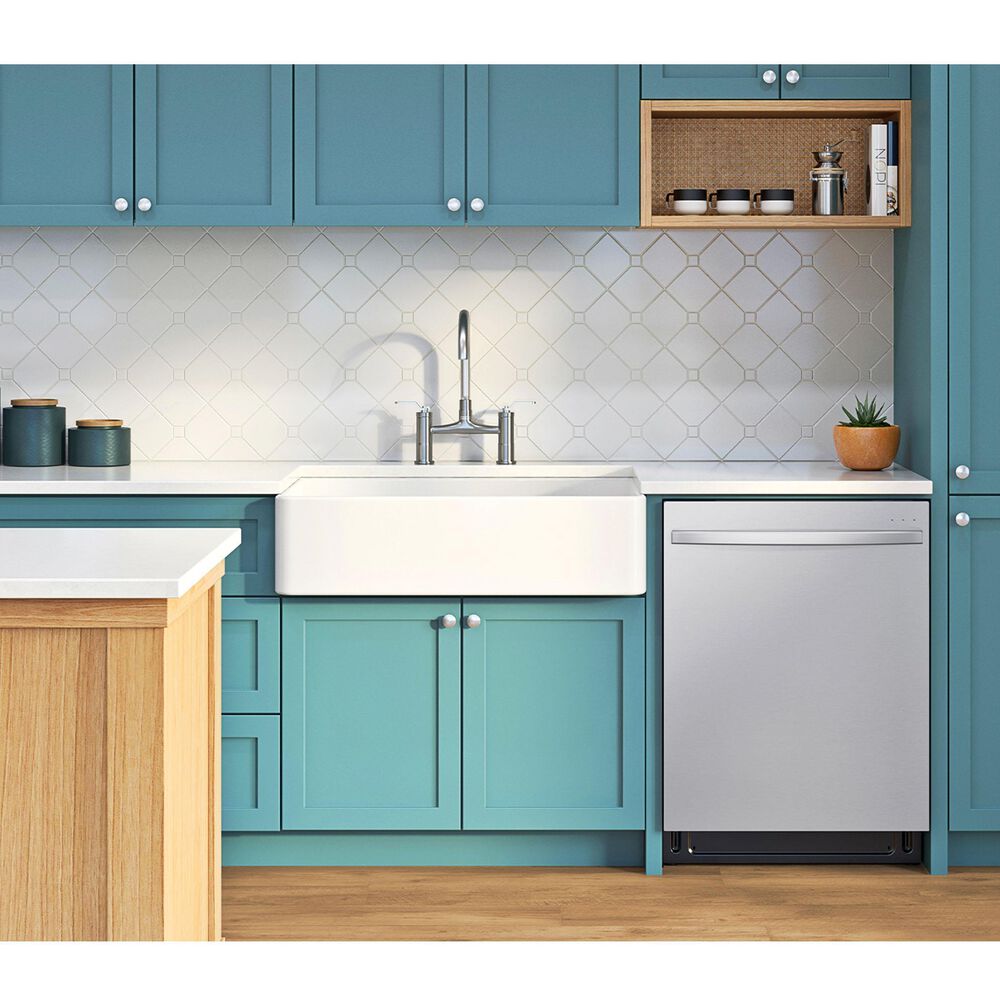 Samsung 24&quot; Built-In Bar Handle Dishwasher with StormWash+ in Fingerprint Resistant Stainless Steel, , large