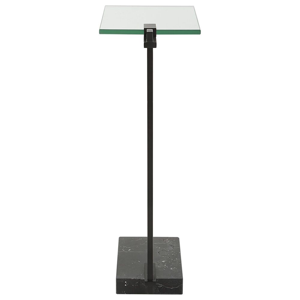 Uttermost Butler Accent Table in Black, , large