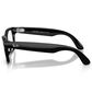 Rayban Glasses Wayfarer Gen 2 53mm Sunglasses with Clear and Graphite Green Transitions Lenses in Shiny Black, , large