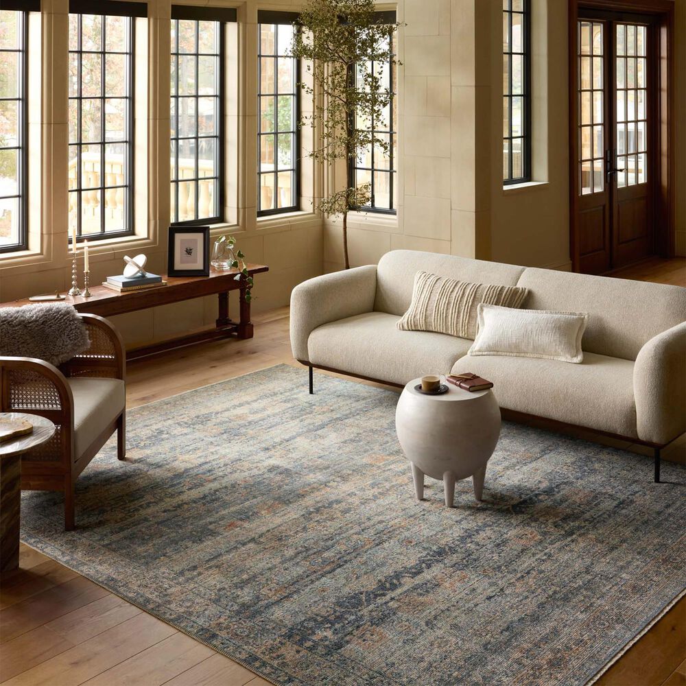 Loloi Heritage 13&#39; x 16&#39; Sky and Sunset Area Rug, , large