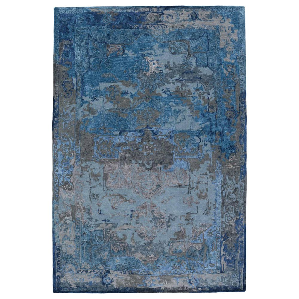 Jaipur Citrine 5" x 8" Blue Mirage Area Rug, , large