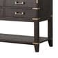 Lexora Home Norwalk 60" Double Bathroom Vanity in Brown Oak with White Cultured Marble Top  and Rectangle Sink, , large