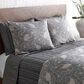 Ann Gish Rib 3-Piece Queen Coverlet Set in Slate, , large