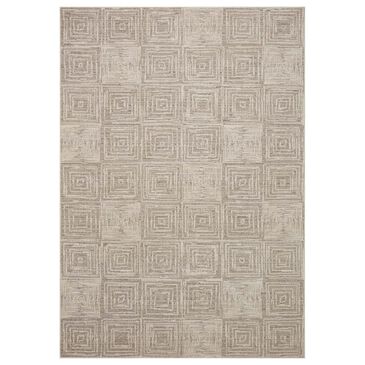 Loloi II Darby 6"7" x 9"3" Beige and Grey Area Rug, , large