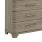 Crown Mark Veranda 5 Drawer Chest in Khaki, , large
