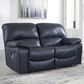 Ashley Leesworth Power Reclining Loveseat in Ocean, , large