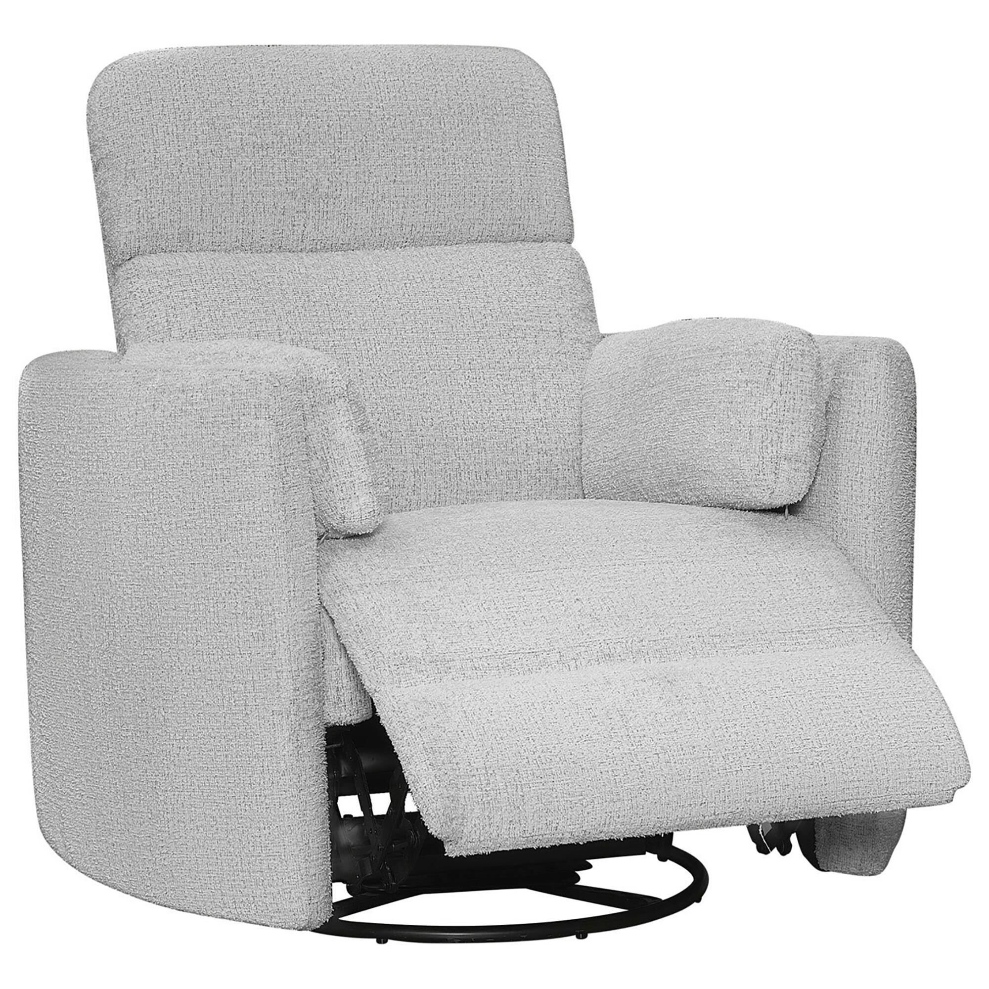 Concord baby upcharged austin swivel glider recliner