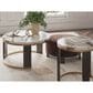 Ashley Jazmore End Table in Brown and Brass, , large