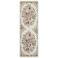 Rifle Paper Co. x Loloi Perennial Blossom 2"5" x 5"6" Cream Runner, , large