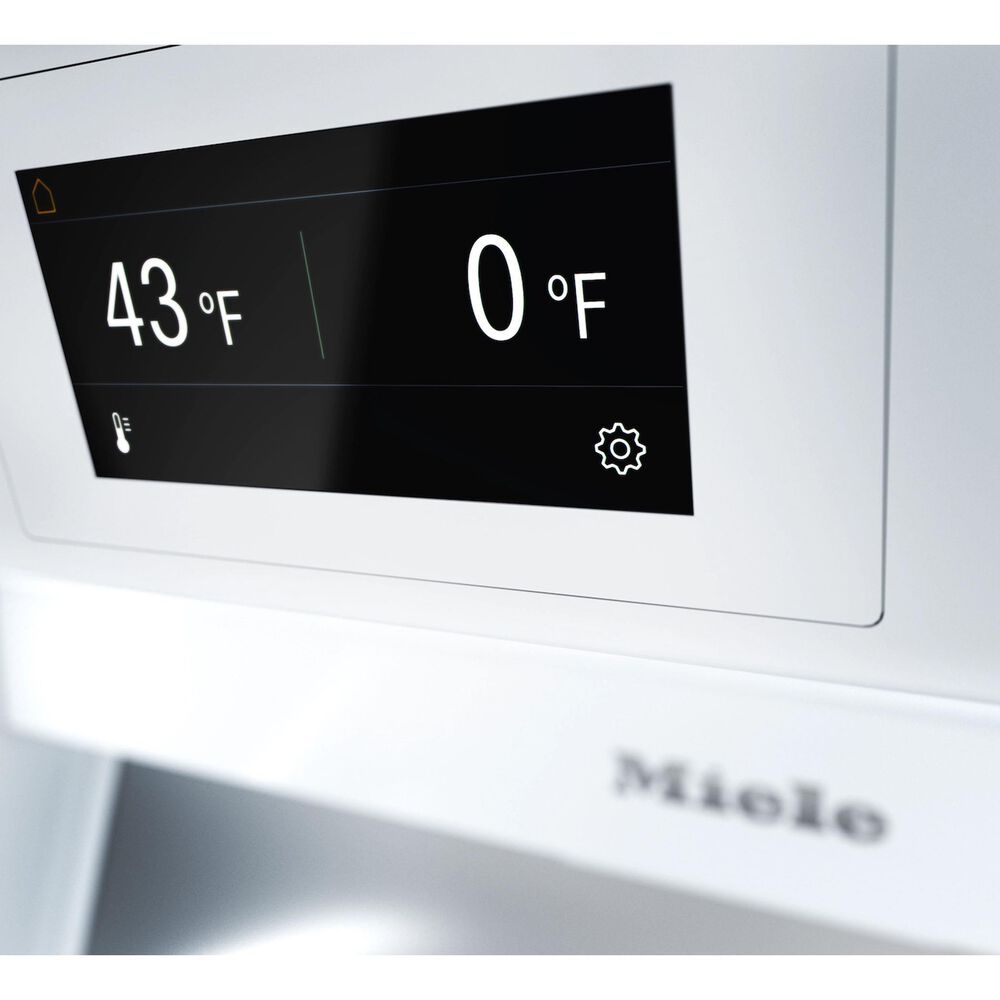 Miele 36" Bottom Mount Refrigerator with MasterCool on Right Hinge in Stainless Steel, , large