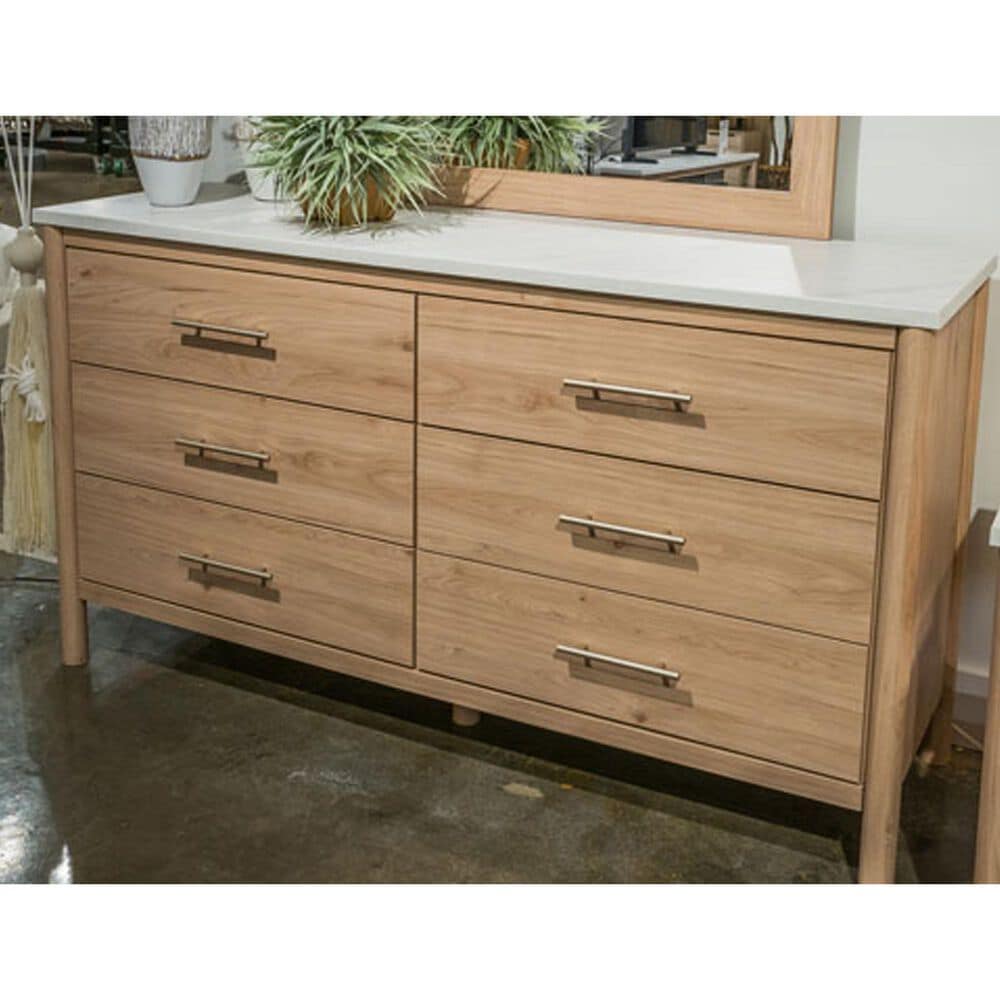 Ashley Cadmori 3-Piece Queen Platform Bedroom Set in Brown and White, , large