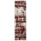 Nourison Maxell Ivory and Red 2"2" x 7"6" Runner, , large