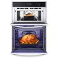 LG 2-Piece Kitchen Package with Print Proof Stainless Steel 6.4 Cu. Ft. Smart Combination Wall Oven and Black 36" Electric Cooktop, , large
