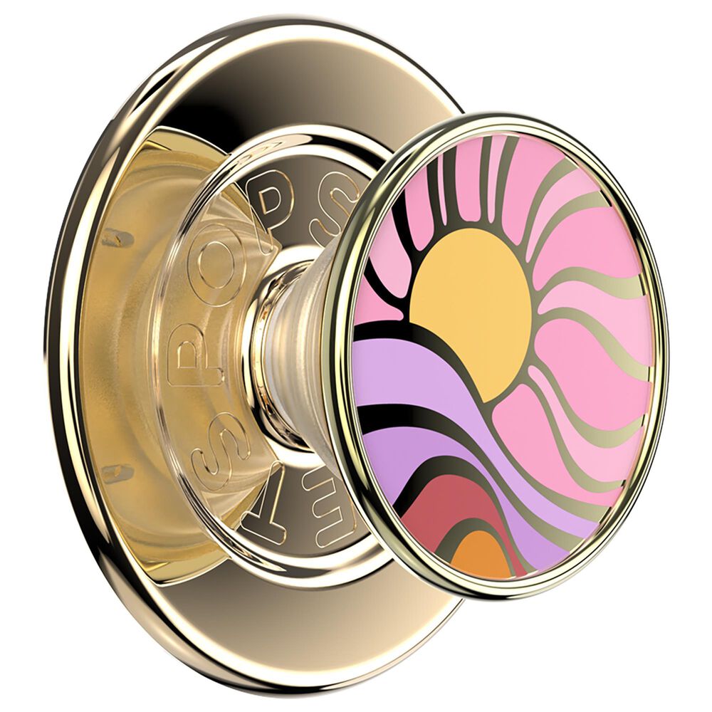 PopSockets MagSafe Circle PopGrip in Luxe Enamel Golden Hour, , large