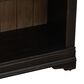 Belle Furnishings Meritage 76" Bunching Bookcase in Aged Charcoal and Caramel, , large