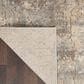 Nourison Quarry QUA03 6"7" x 9"6" Beige and Grey Area Rug, , large