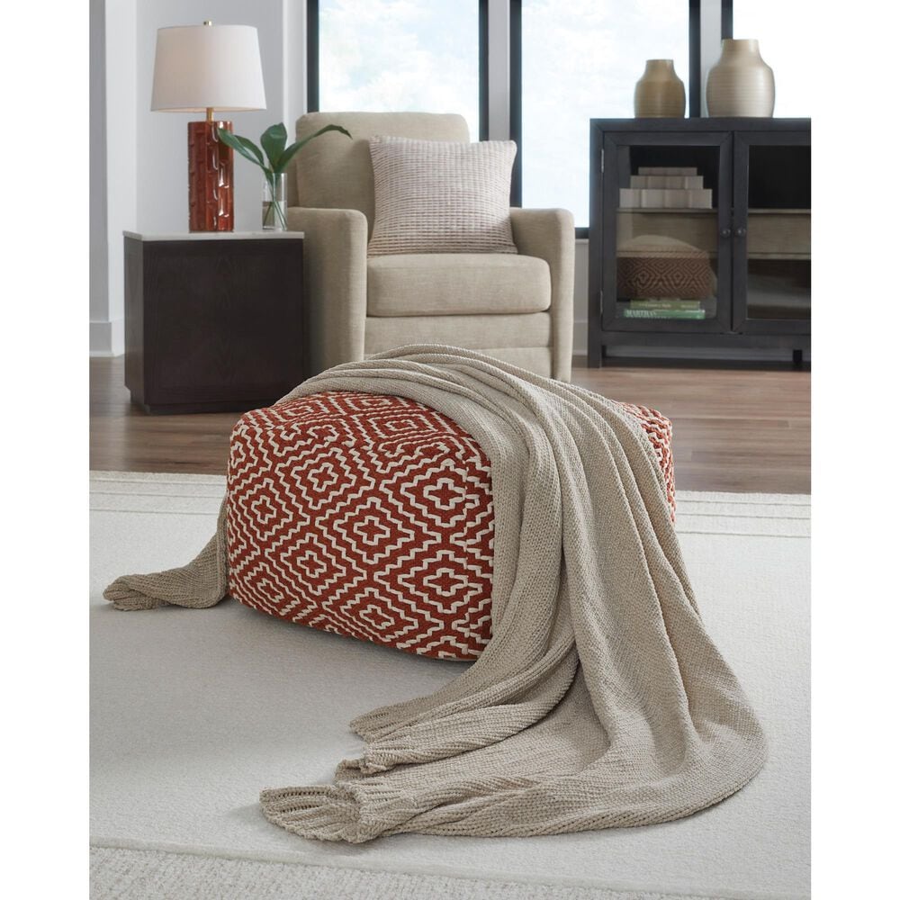 Ashley Anawood 50" x 60" Throw in Oatmeal, , large